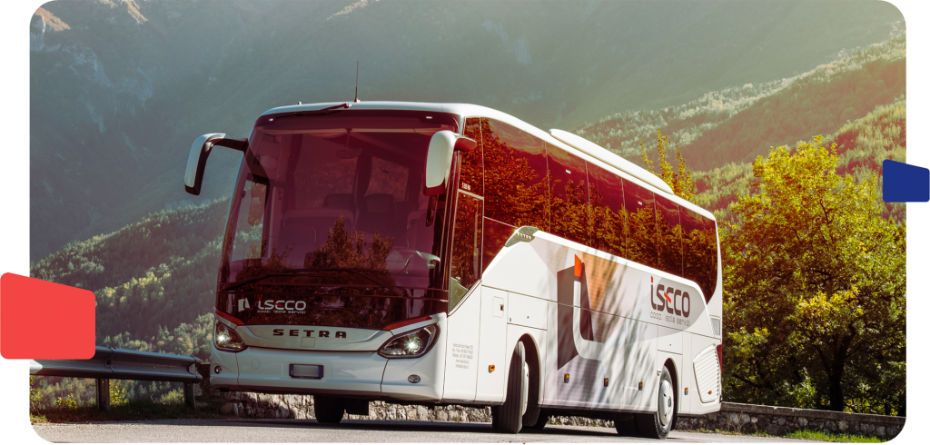 Noleggio autobus Abruzzo Iseco Bus Operator
